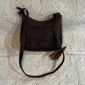 Jack Georges Voyager leather bag, NWT‎